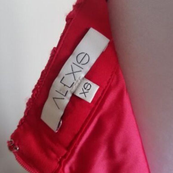 Alexis Red Lace Set Tank Top and Skirt Size S / XS - Picture 16 of 16